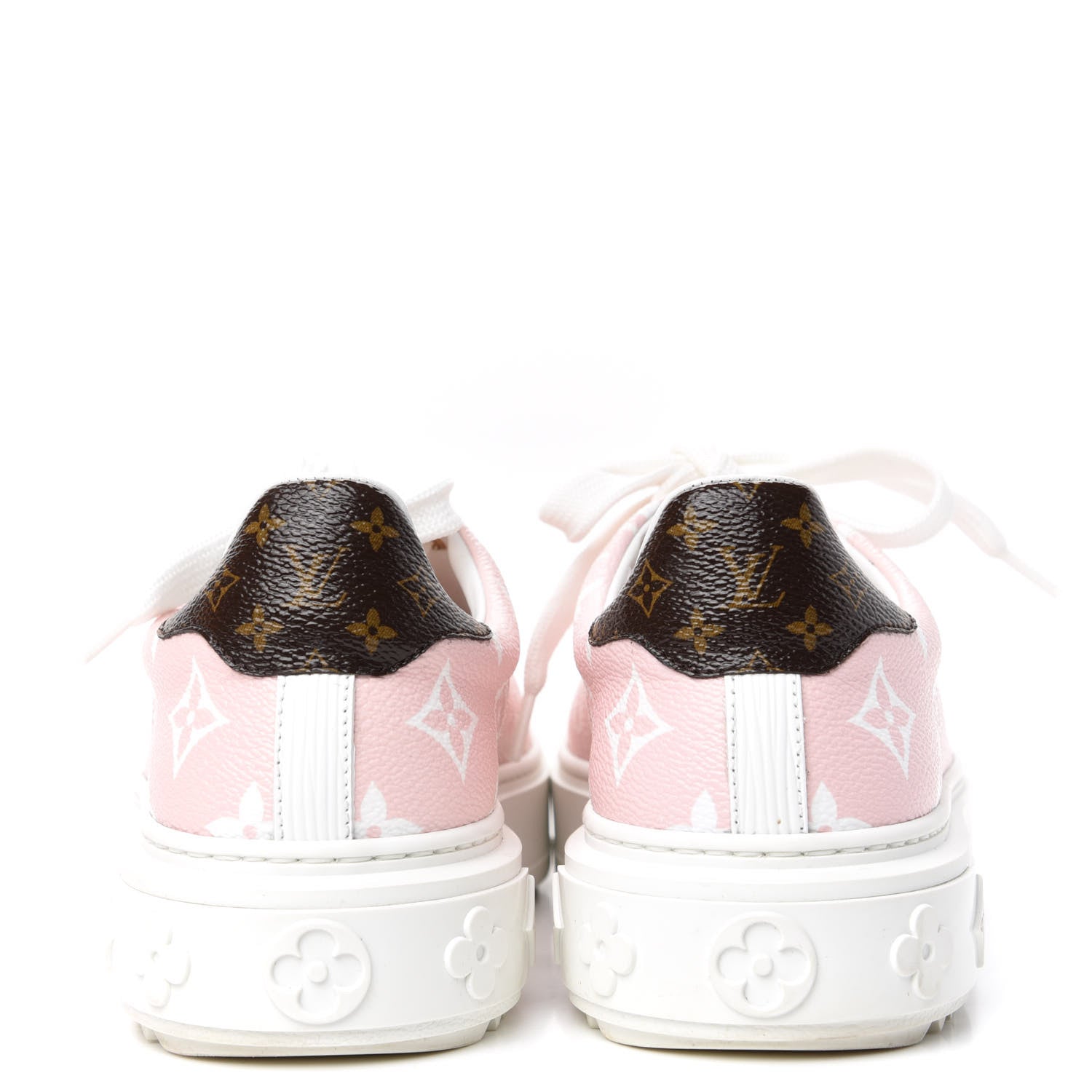 Louis Vuitton Monogram Giant Time Out Sneakers 36 Rose 7 of 11