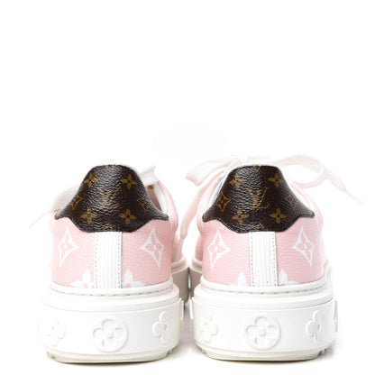Louis Vuitton Monogram Giant Time Out Sneakers 36 Rose 7 of 11