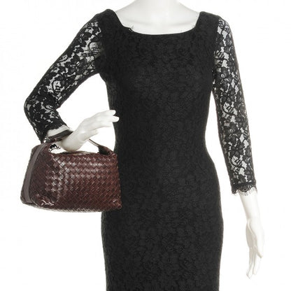 Bottega Veneta Nappa Intrecciato Large Cosmetic Case Ebano 9 of 14
