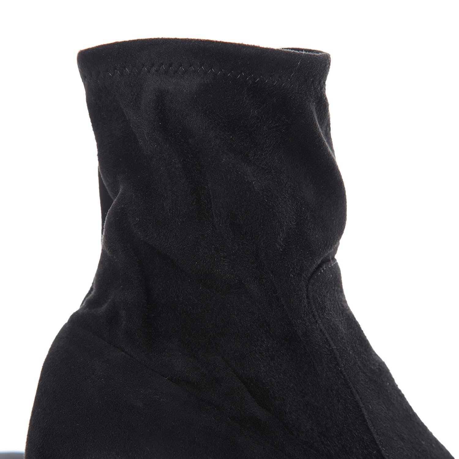 Valentino Garavani Suede Stretch 60mm Ankle Boots 36.5 Black 9 of 11