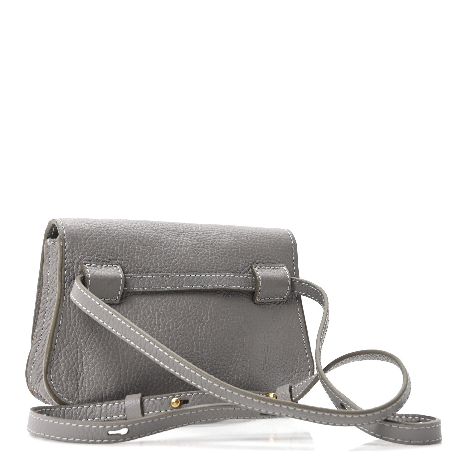 Chloe Calfskin Marcie Convertible Belt Bag Cashmere Grey 3 of 11