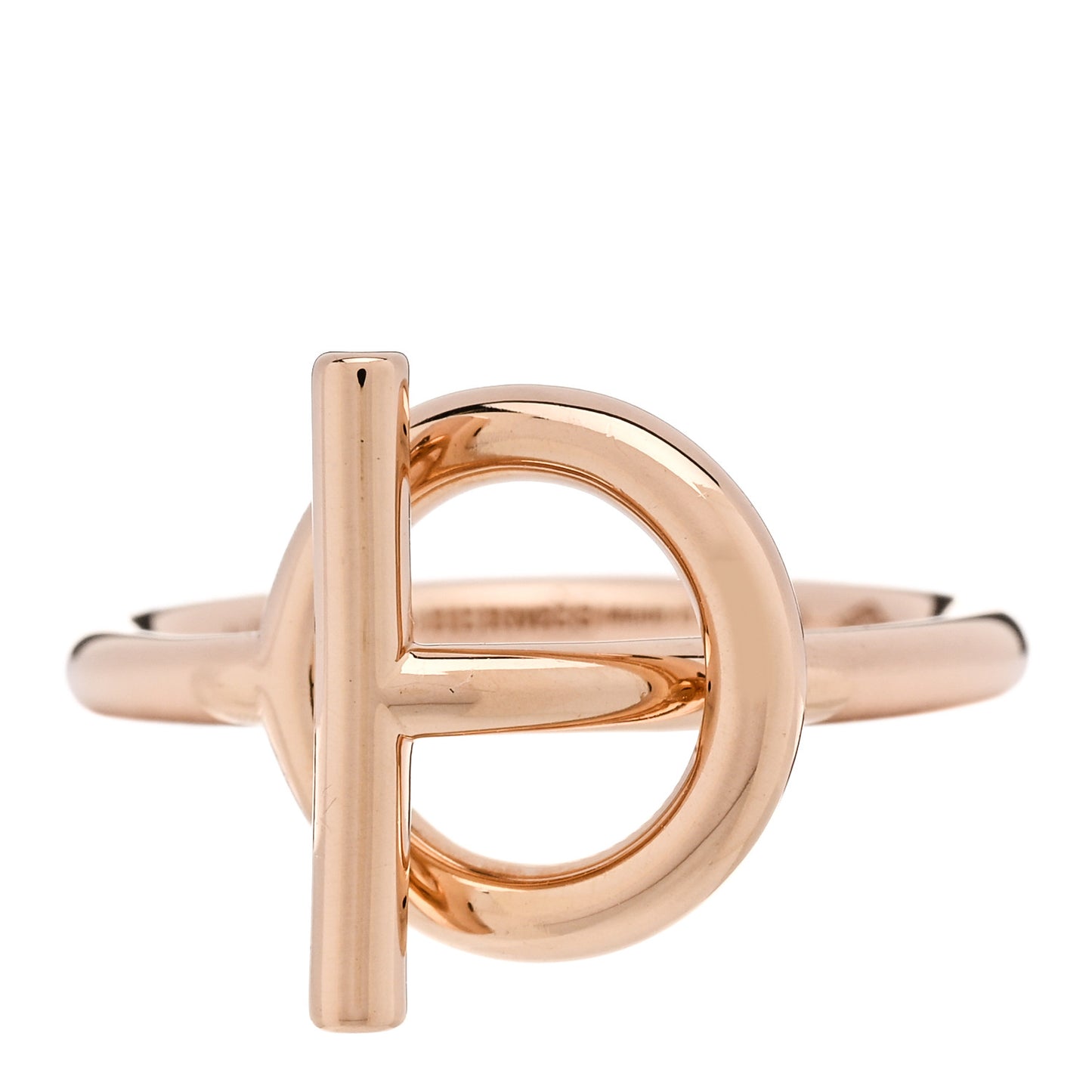 18K Rose Gold PM Echappee Ring 53 6.25