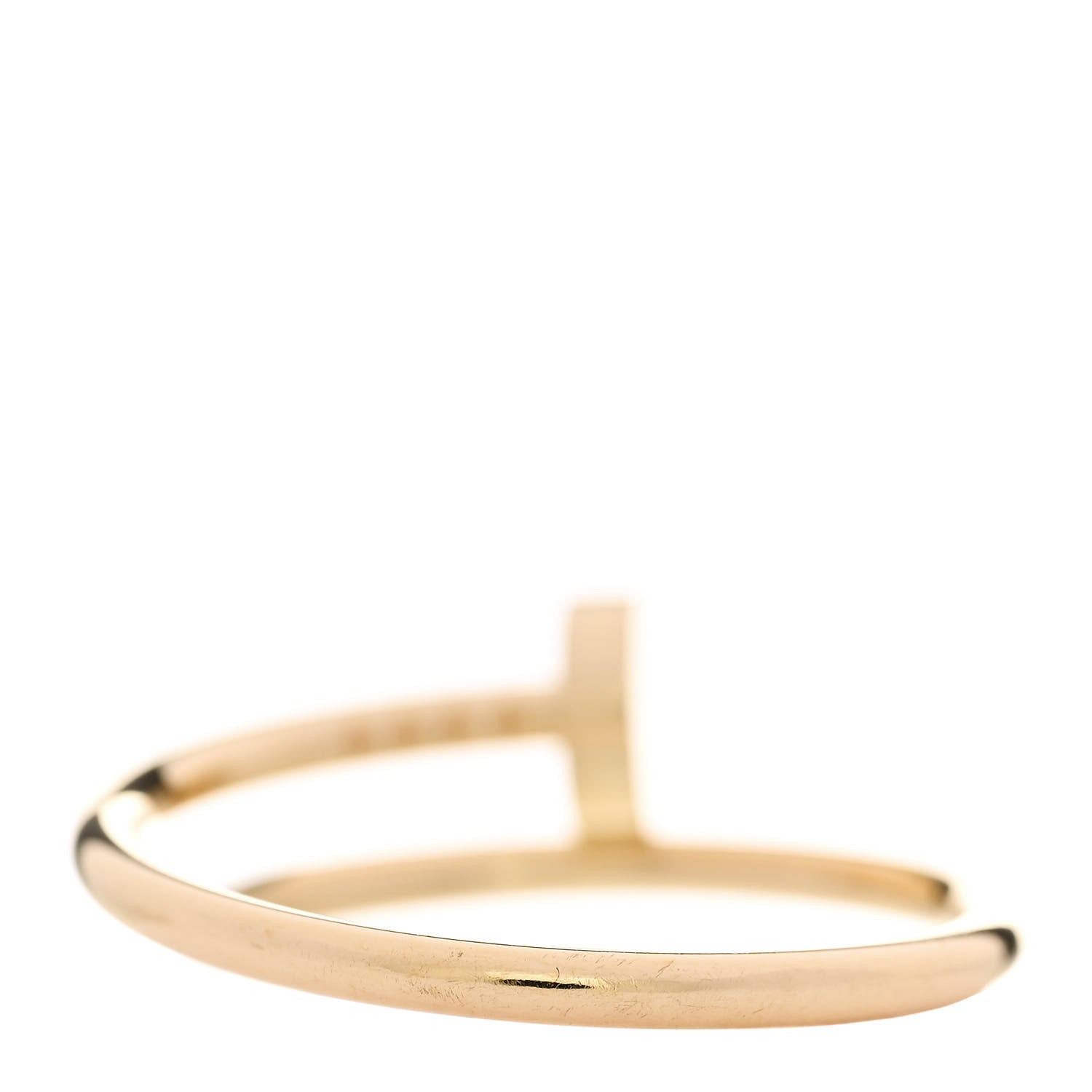 Cartier 18K Yellow Gold Small Juste Un Clou Ring 58 8.25 3 of 7