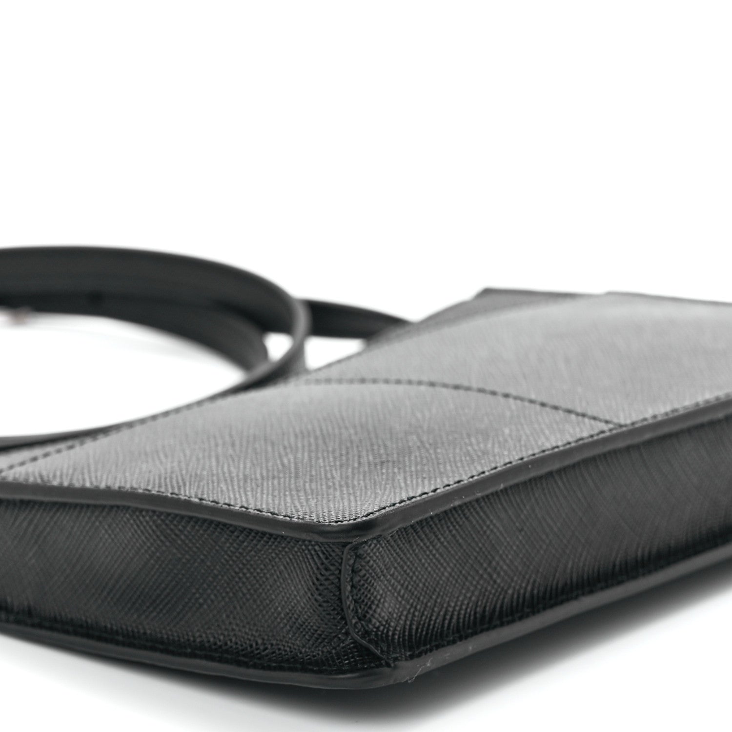 Prada Saffiano Crossbody Bag Black 10 of 11