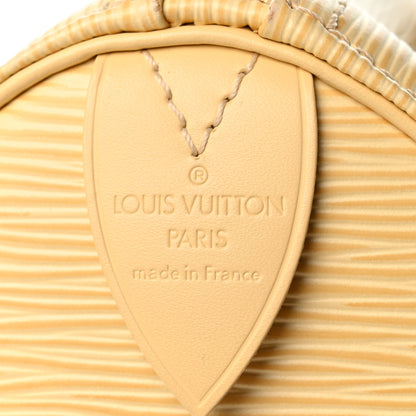 Louis Vuitton Epi Speedy 25 Vanilla 6 of 13