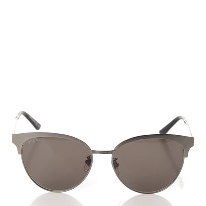 Gucci Round Metal GG0074S Sunglasses Silver 3 of 7