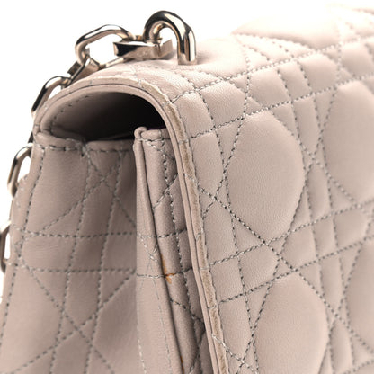 Christian Dior Lambskin Cannage Large Miss Dior Flap Grey 11 of 14