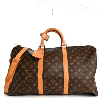 Louis Vuitton Monogram Keepall Bandouliere 50 1 of 15