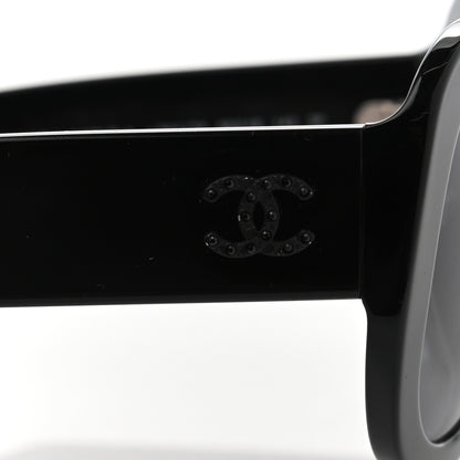 Chanel Resin Sunglasses 5423-B Black 7 of 8