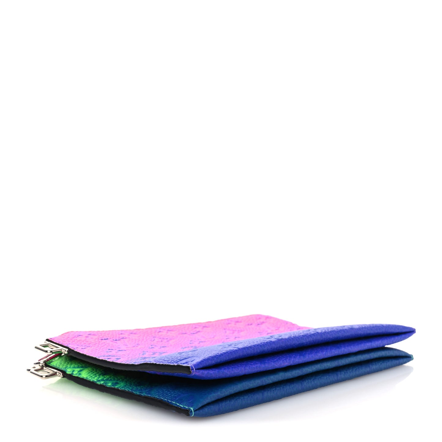 Taurillon Illusion Trio Pouch Bleu Rose