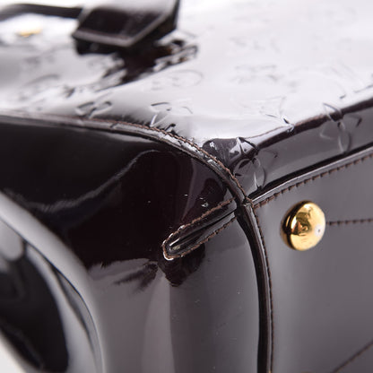 Louis Vuitton Vernis Montaigne MM Amarante 9 of 10
