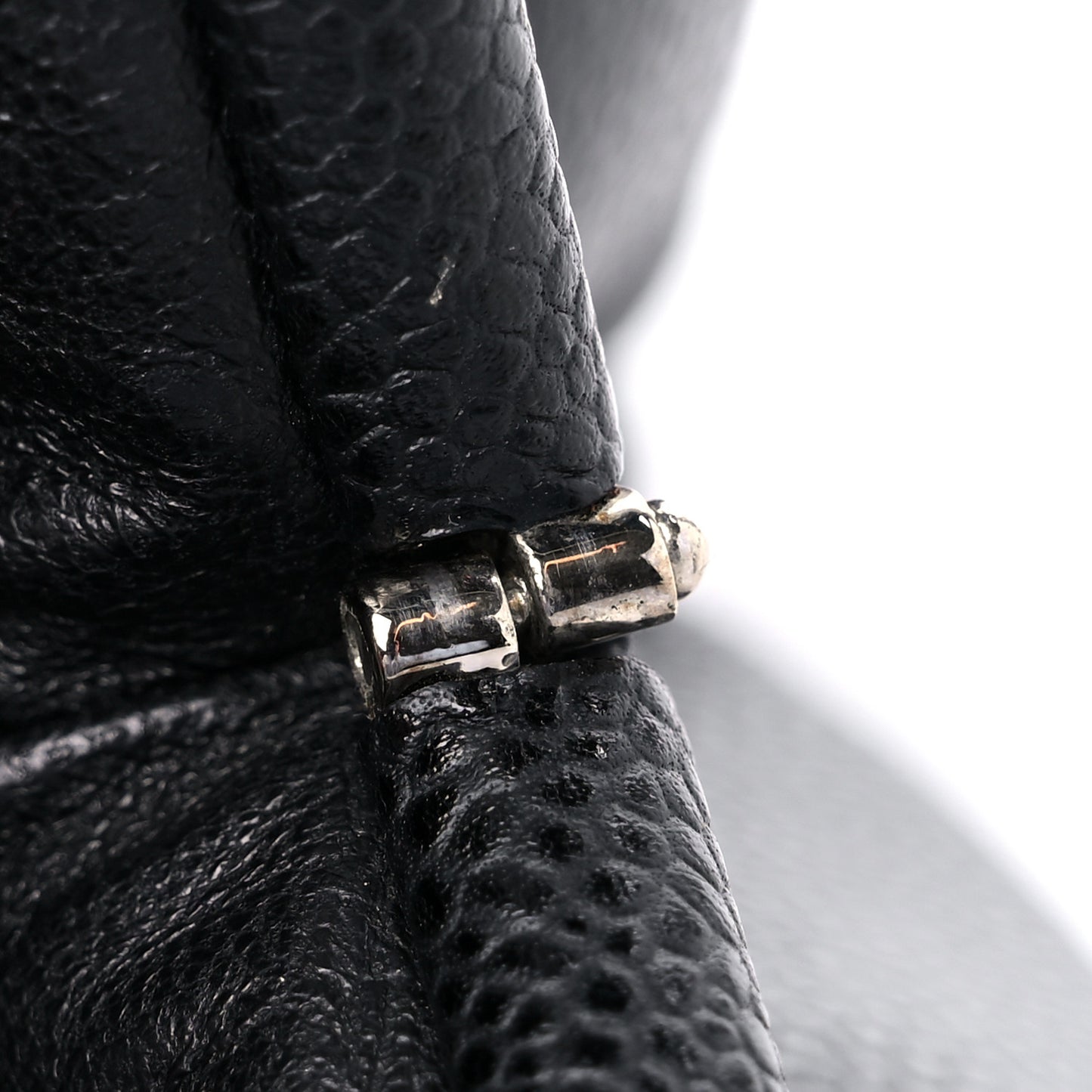 Caviar Quilted Timeless Clutch Black