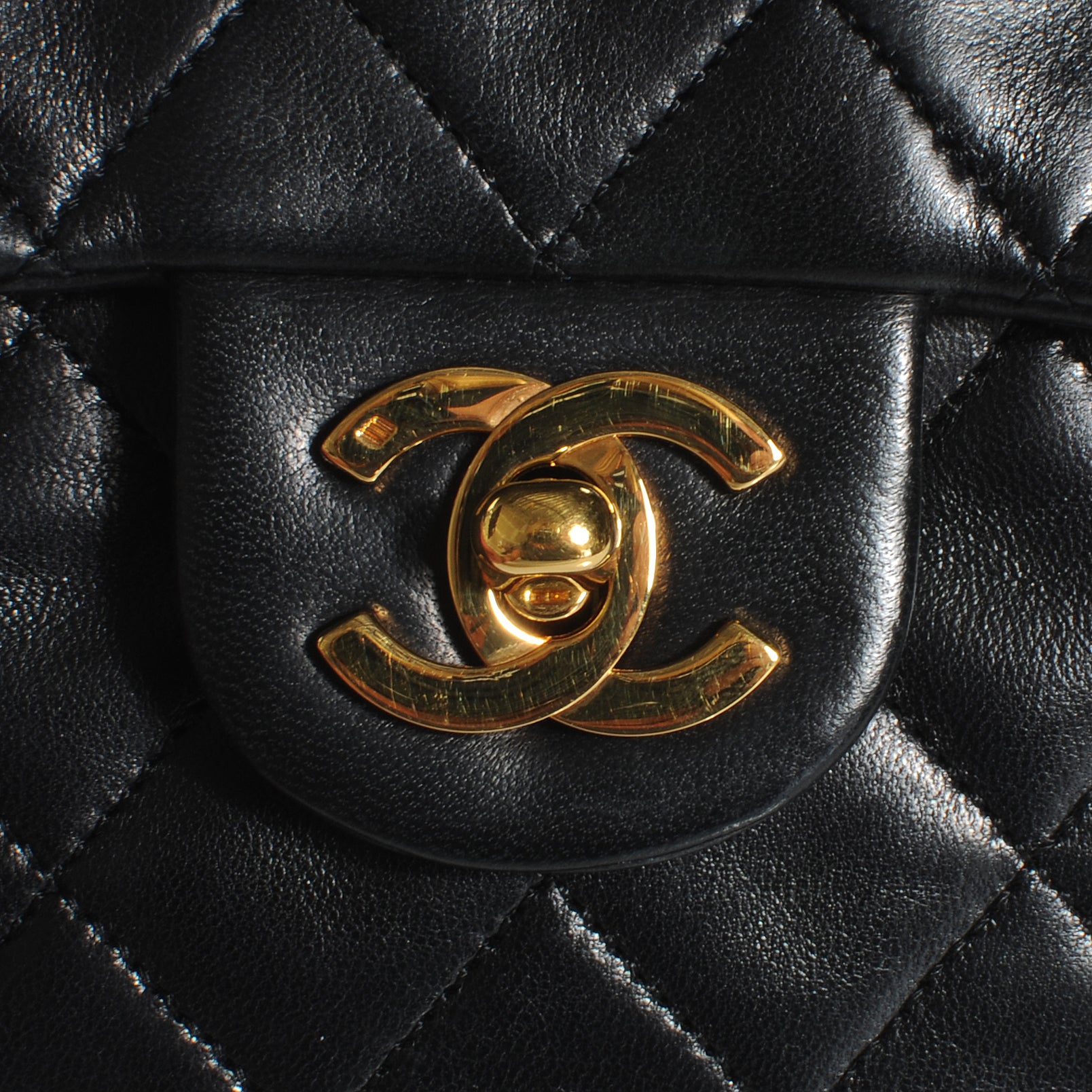 Chanel Lambskin Mini Flap Black 5 of 8