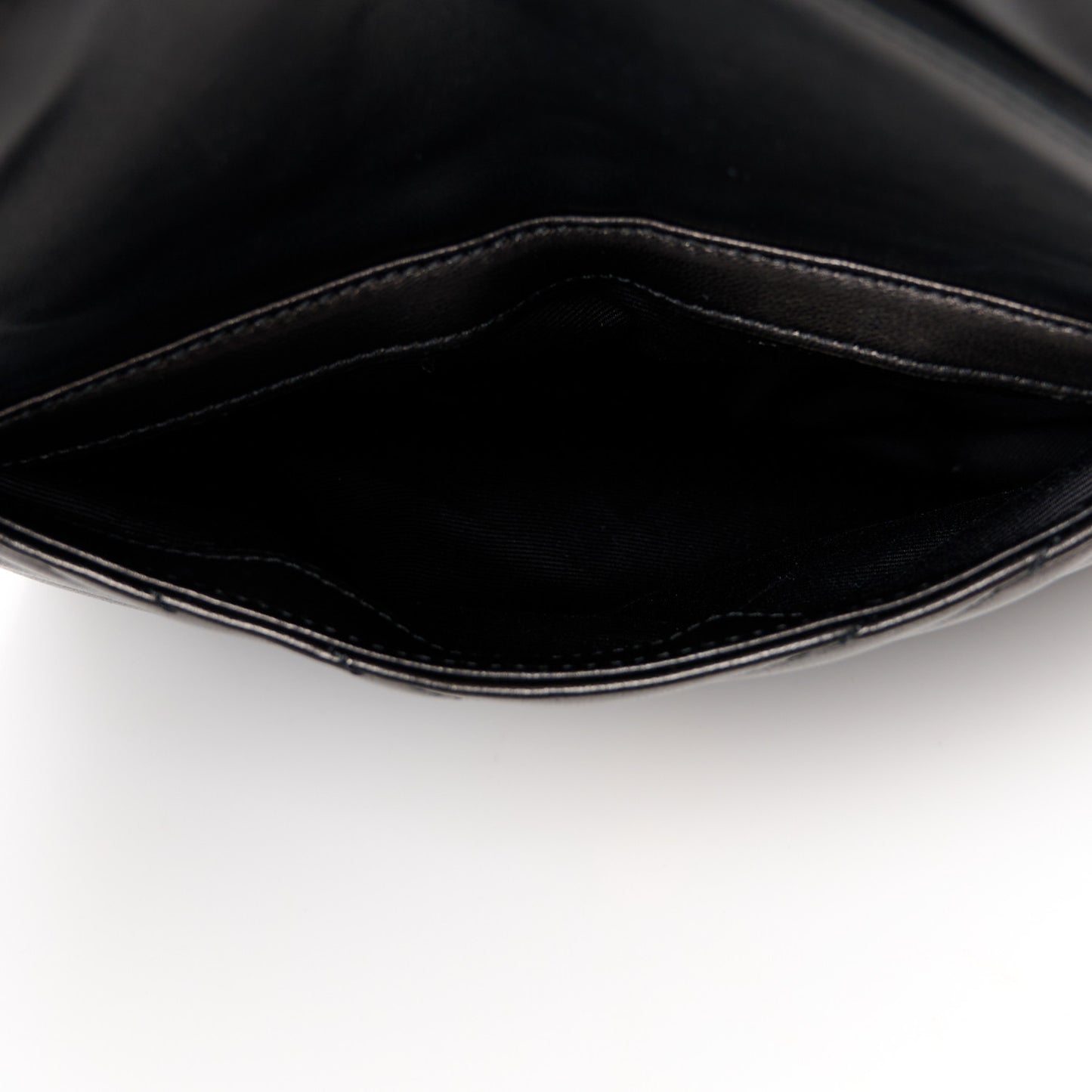 Lambskin Matelasse Monogram Joe Backpack Black