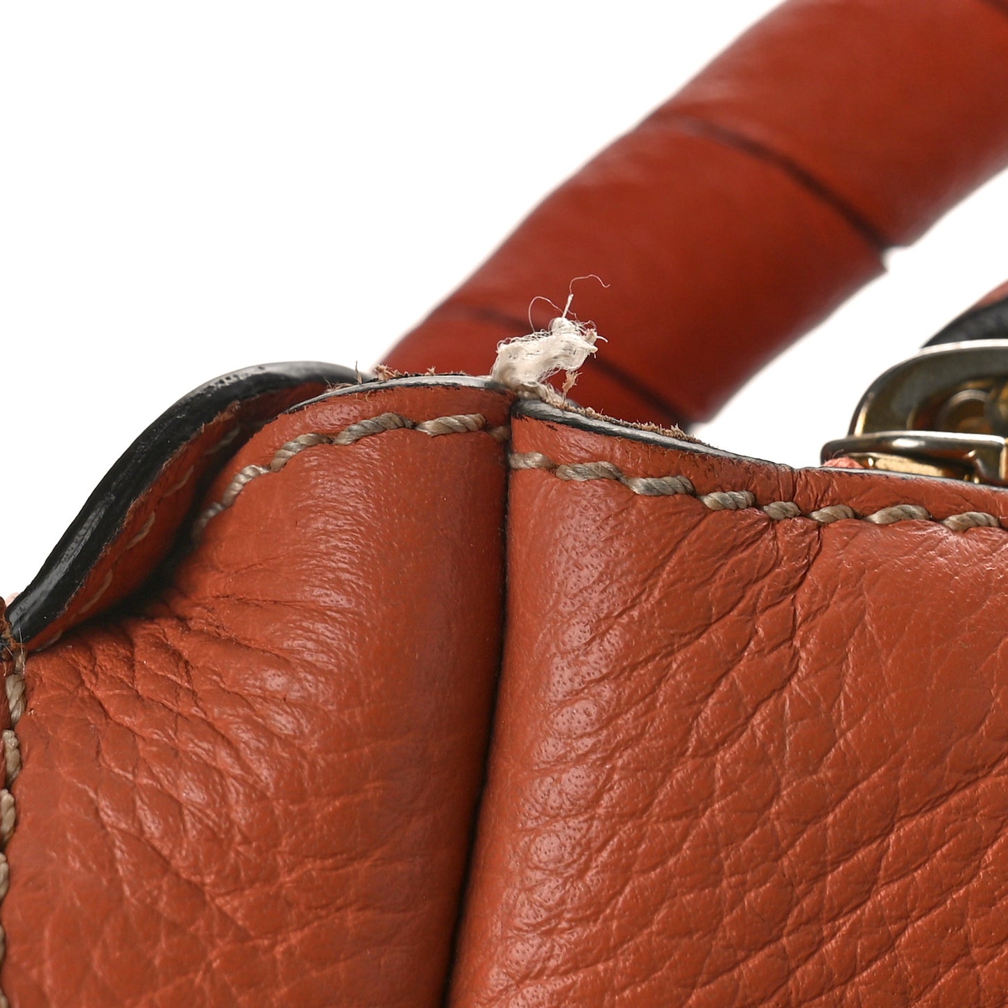 Calfskin Medium Marcie Hobo Clay Brown Whiskey