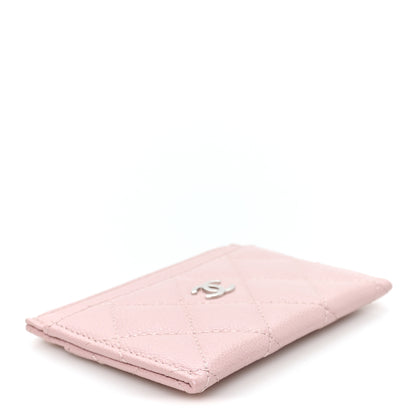 Chanel Caviar Quilted Card Holder Light Pink 4 of 8
