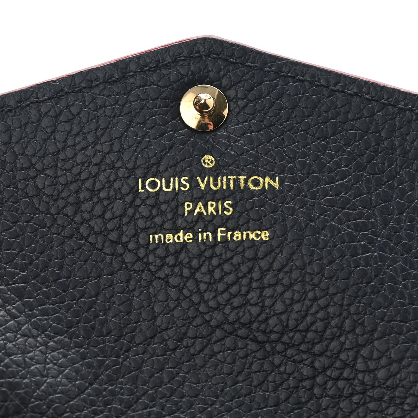 Empreinte Key Pouch Marine Rouge