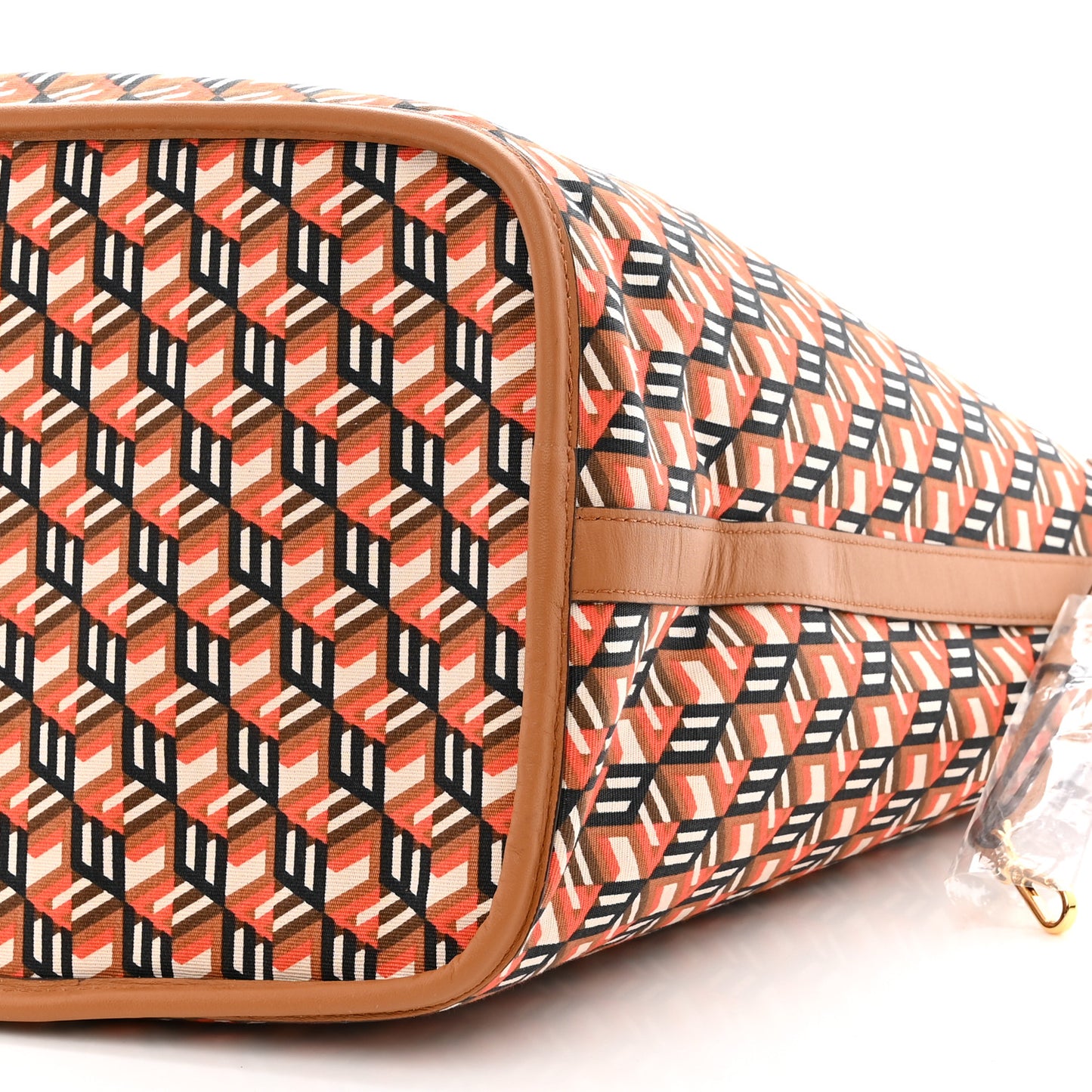 Visetos Large Liz Reversible Shopper Tote Cognac