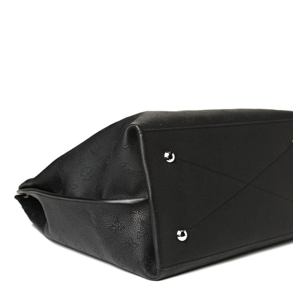 Louis Vuitton Mahina Beaubourg Hobo MM Black 7 of 10