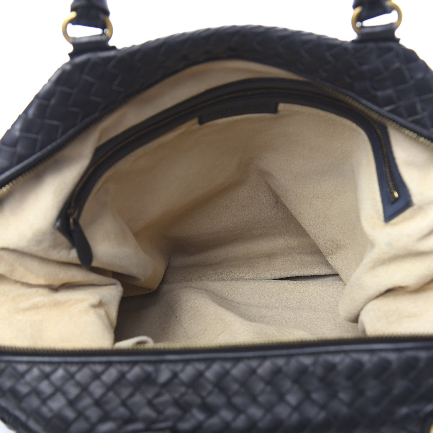Bottega Veneta Nappa Intrecciato Medium Convertible Tote Black 8 of 13