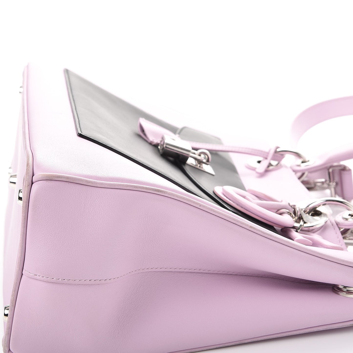 Lambskin Large Lady Dior Pockets Pink