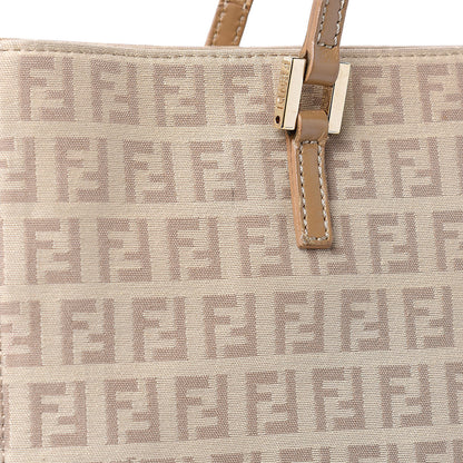 Fendi Zucchino Vitello Tote Beige Tortora 10 of 10