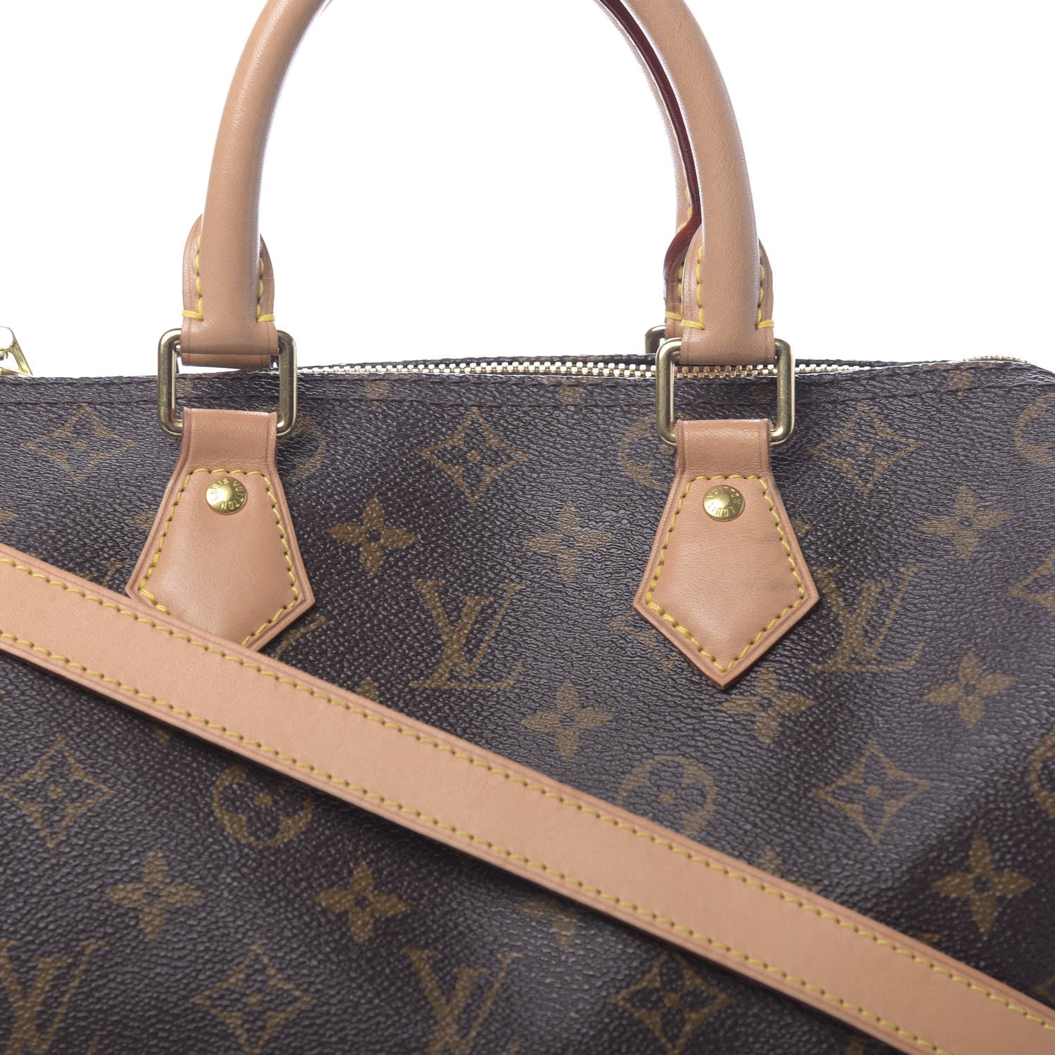 Louis Vuitton Monogram Speedy Bandouliere 25 11 of 11