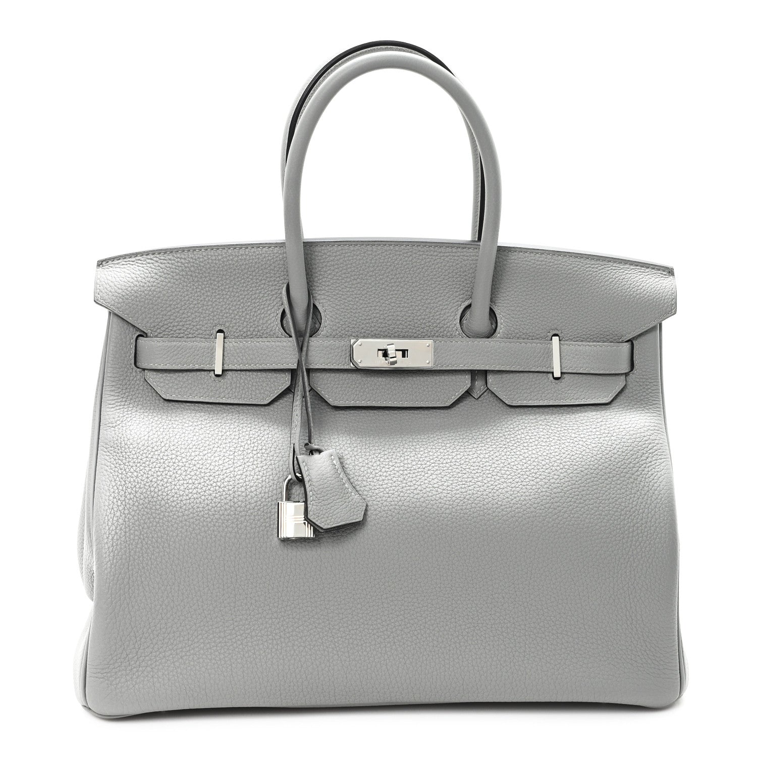 Hermes Togo Birkin 35 Gris Mouette 1 of 10
