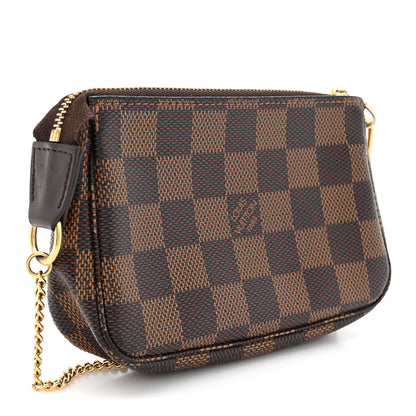 Louis Vuitton Damier Ebene Mini Pochette Accessories 3 of 14