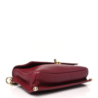 Chanel Calfskin Stitched Flap Red 4 of 12