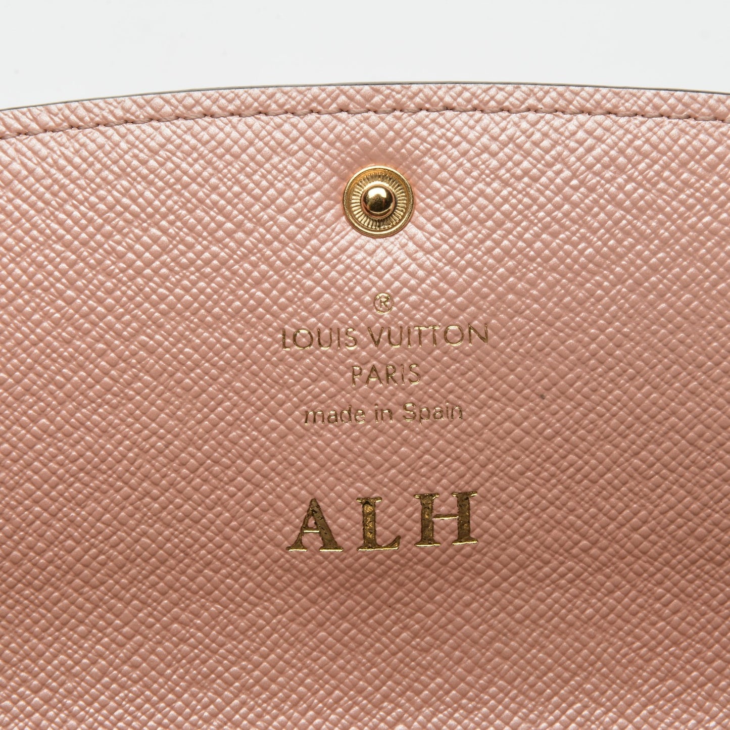 Monogram Emilie Wallet Rose Nacre