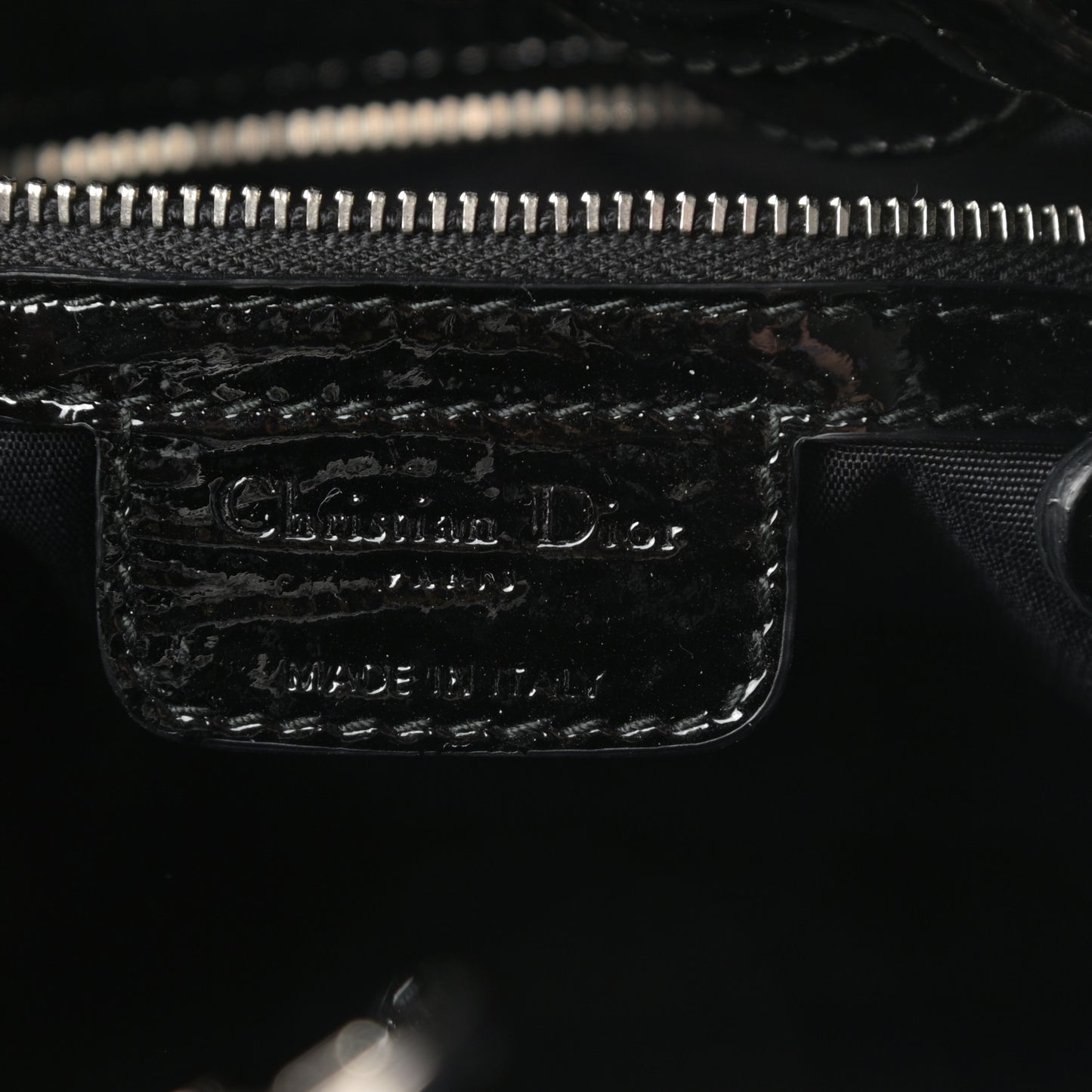 Patent Cannage Medium Le Trente Tote Black