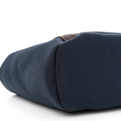 Hermes Toile Sac De Pansage Groom Bleu Navy Feu 11 of 13