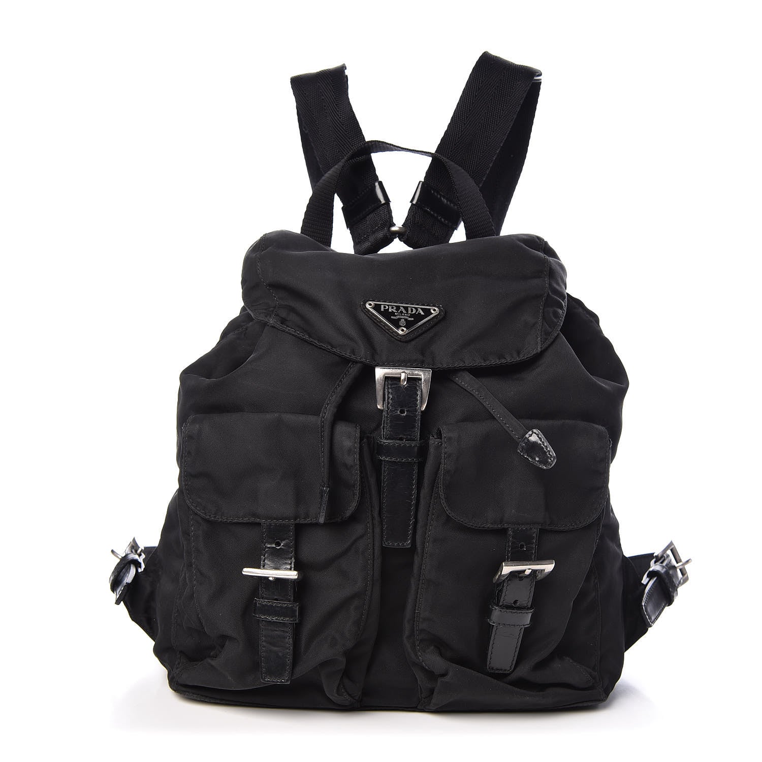 Prada Tessuto Nylon Vela Small Backpack Black 1 of 22