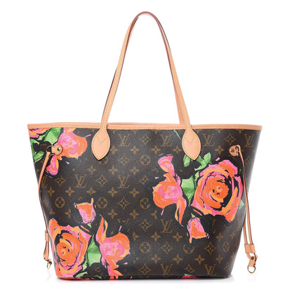 Louis Vuitton Monogram Roses Neverfull MM 1 of 13