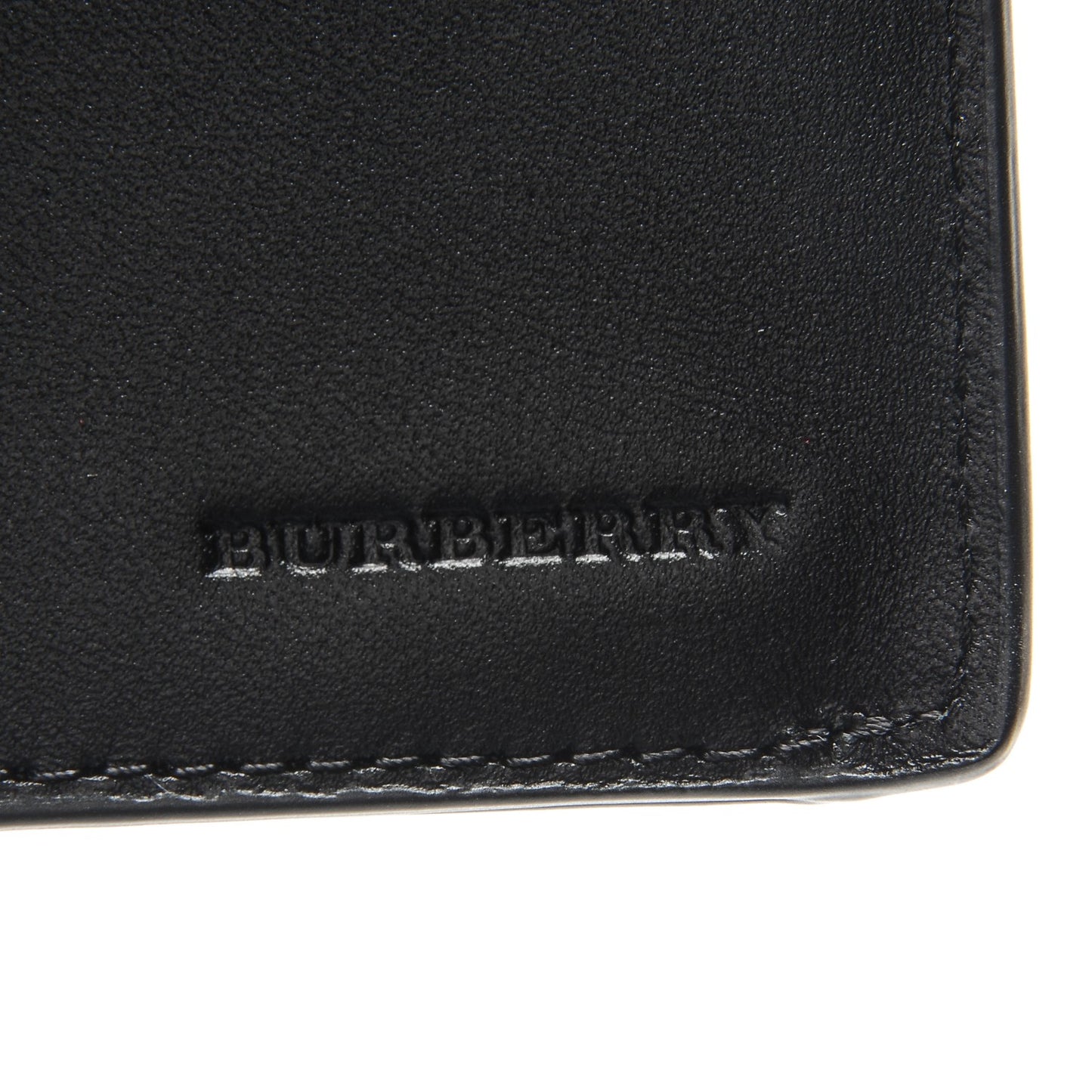 London Check Continental Wallet Navy Black