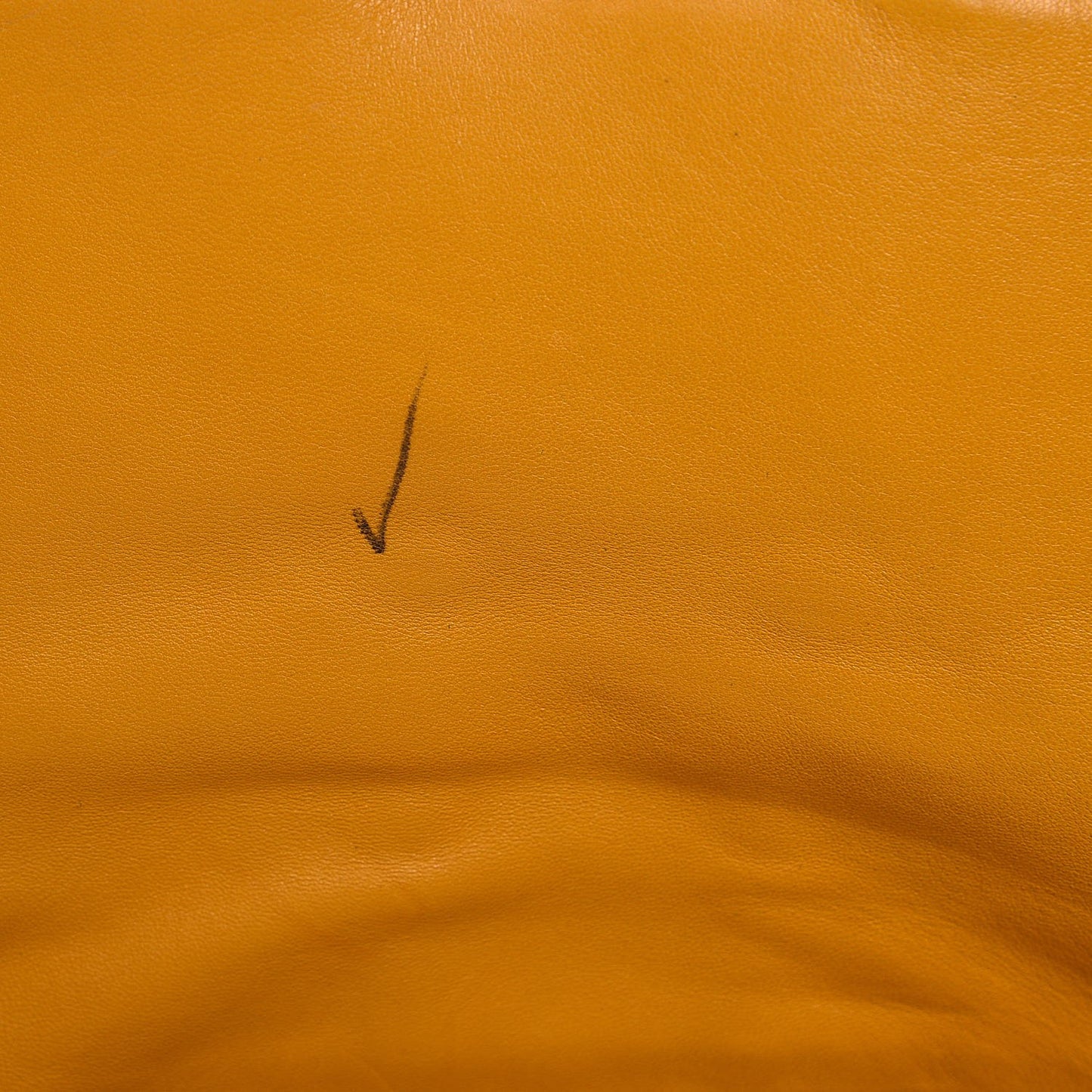 Lambskin Cannage Ruffle New Lock Flap Yellow