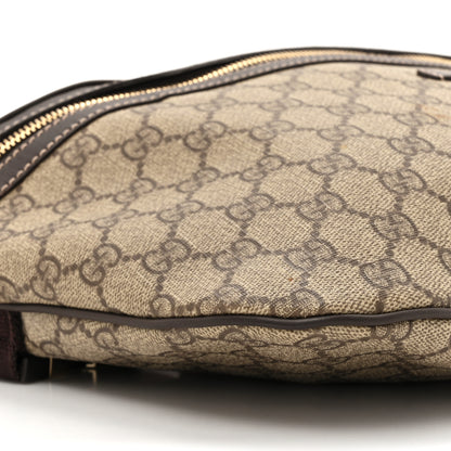 Gucci GG Supreme Monogram Belt Bag Dark Brown 10 of 11