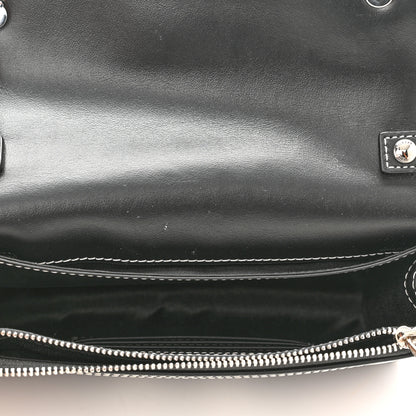 Burberry E-Canvas Giant Check Oscar Crossbody Dark Birch 5 of 9