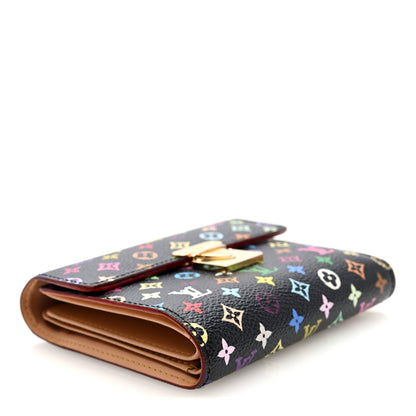 Louis Vuitton Monogram Multicolor Koala Wallet Black 4 of 7