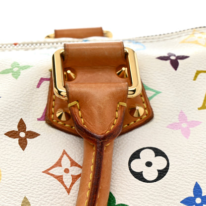 Louis Vuitton Monogram Multicolor Speedy 30 White 16 of 16