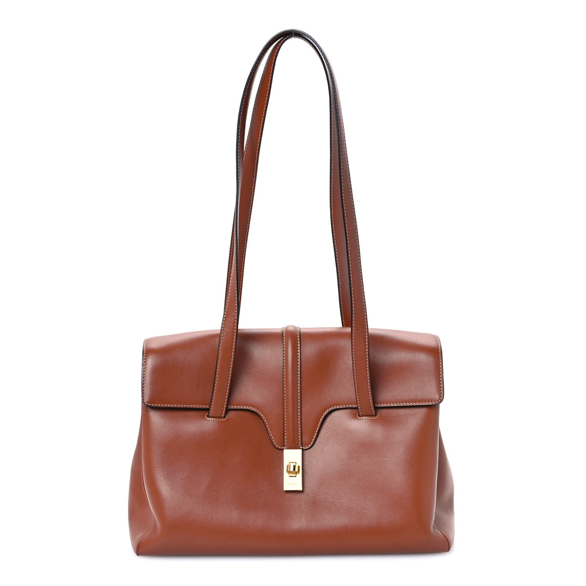 Celine Calfskin Medium Soft 16 Bag Tan 1 of 10