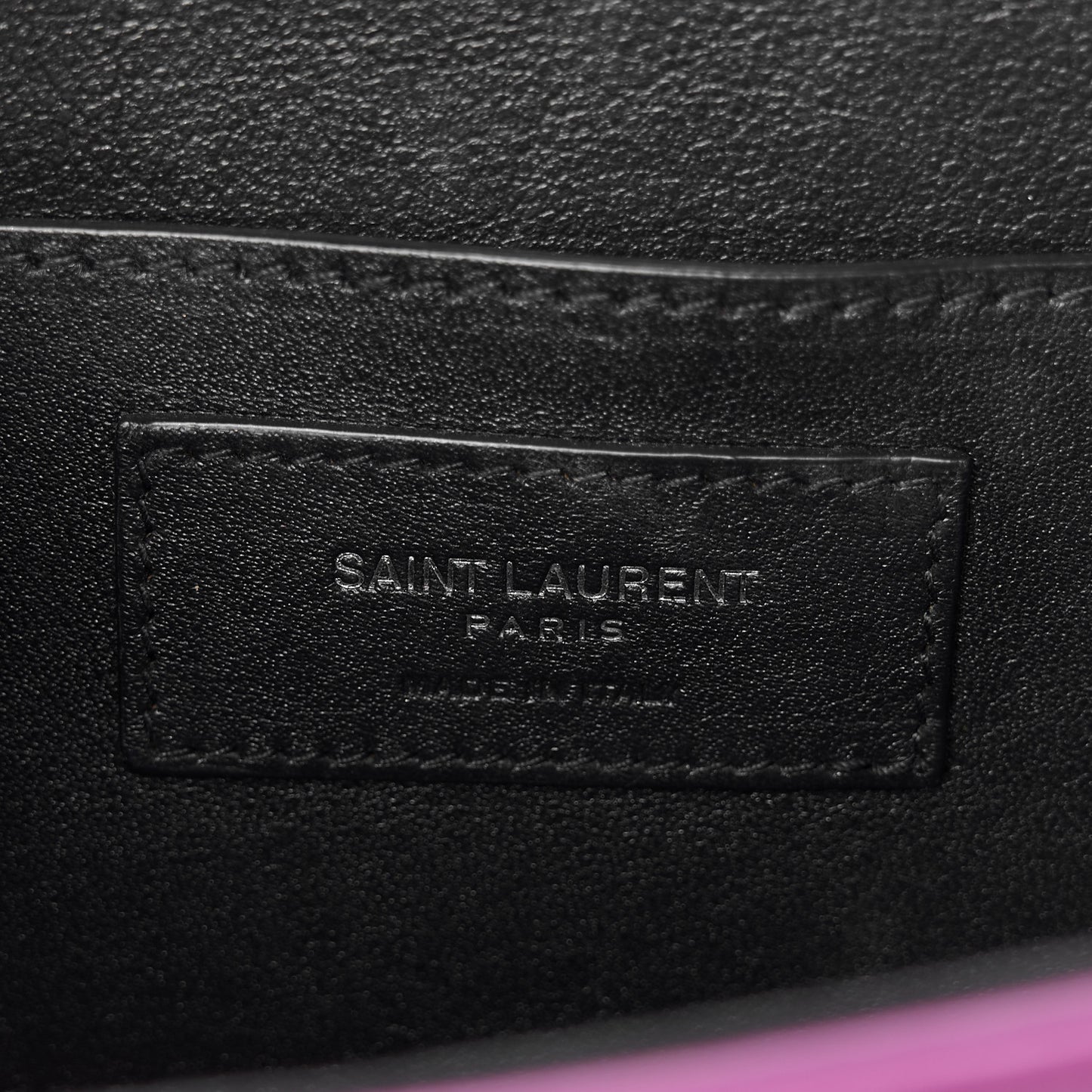 Box Calfskin Monogram Medium Solferino Satchel Fuchsia