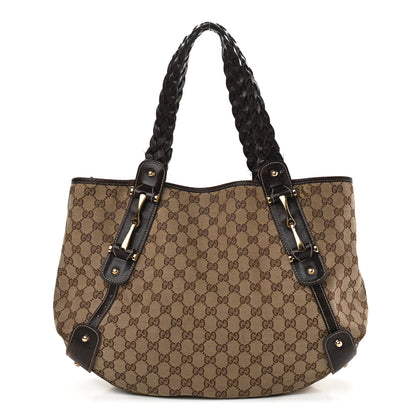 Gucci Monogram Medium Pelham Shoulder Bag Dark Brown 1 of 14
