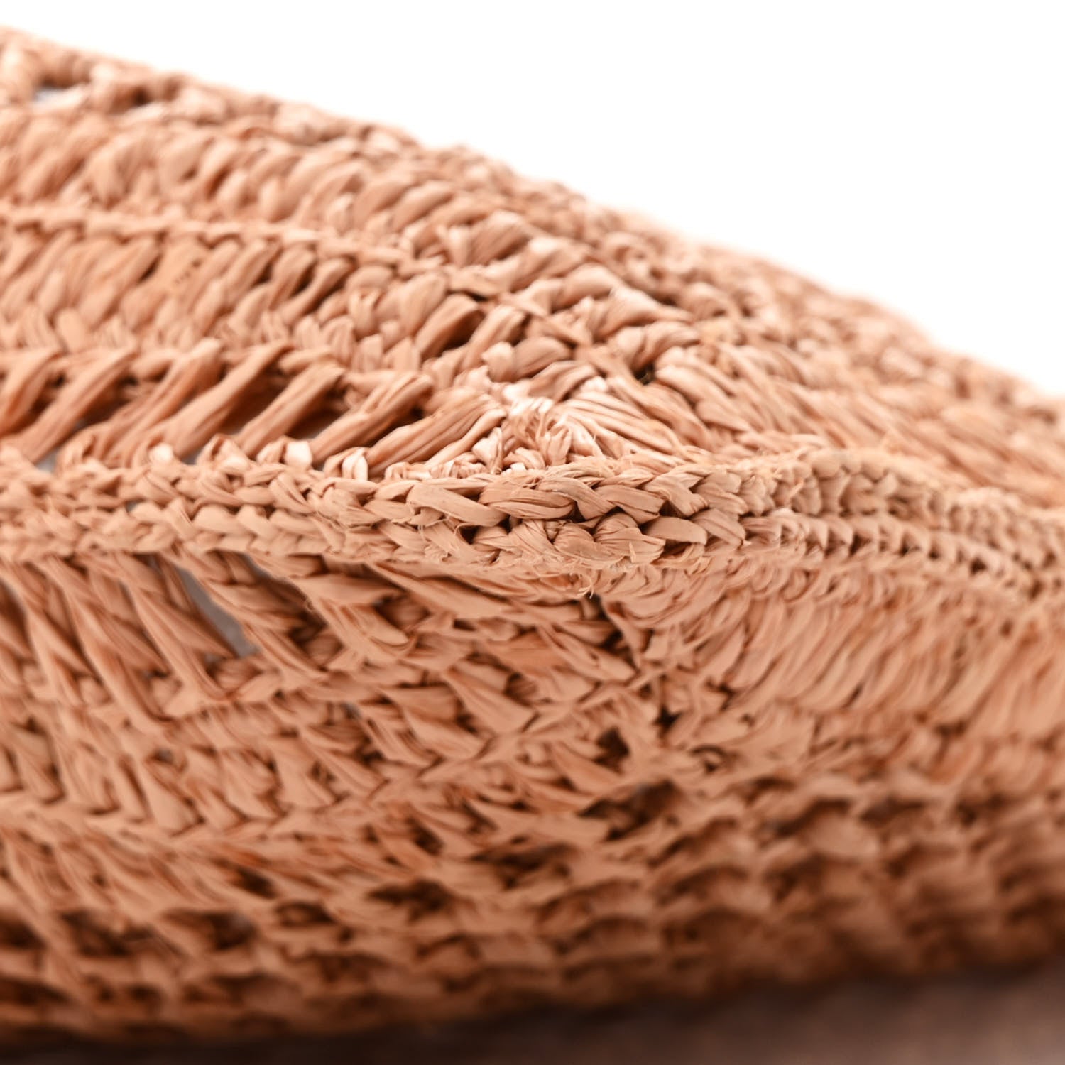 Chloe Raffia Summer Banana Tote Summery Beige 10 of 13