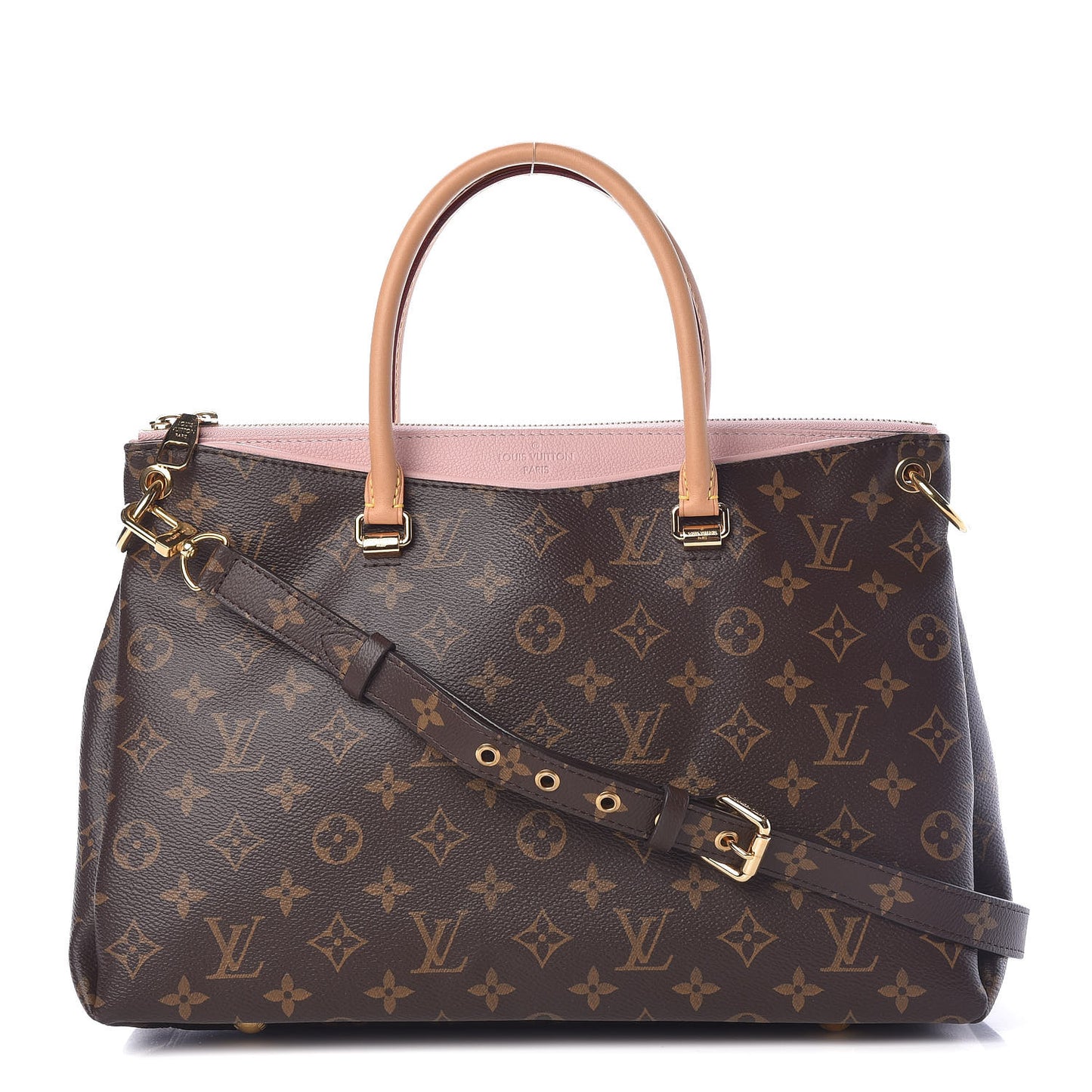Monogram Pallas Rose Ballerine