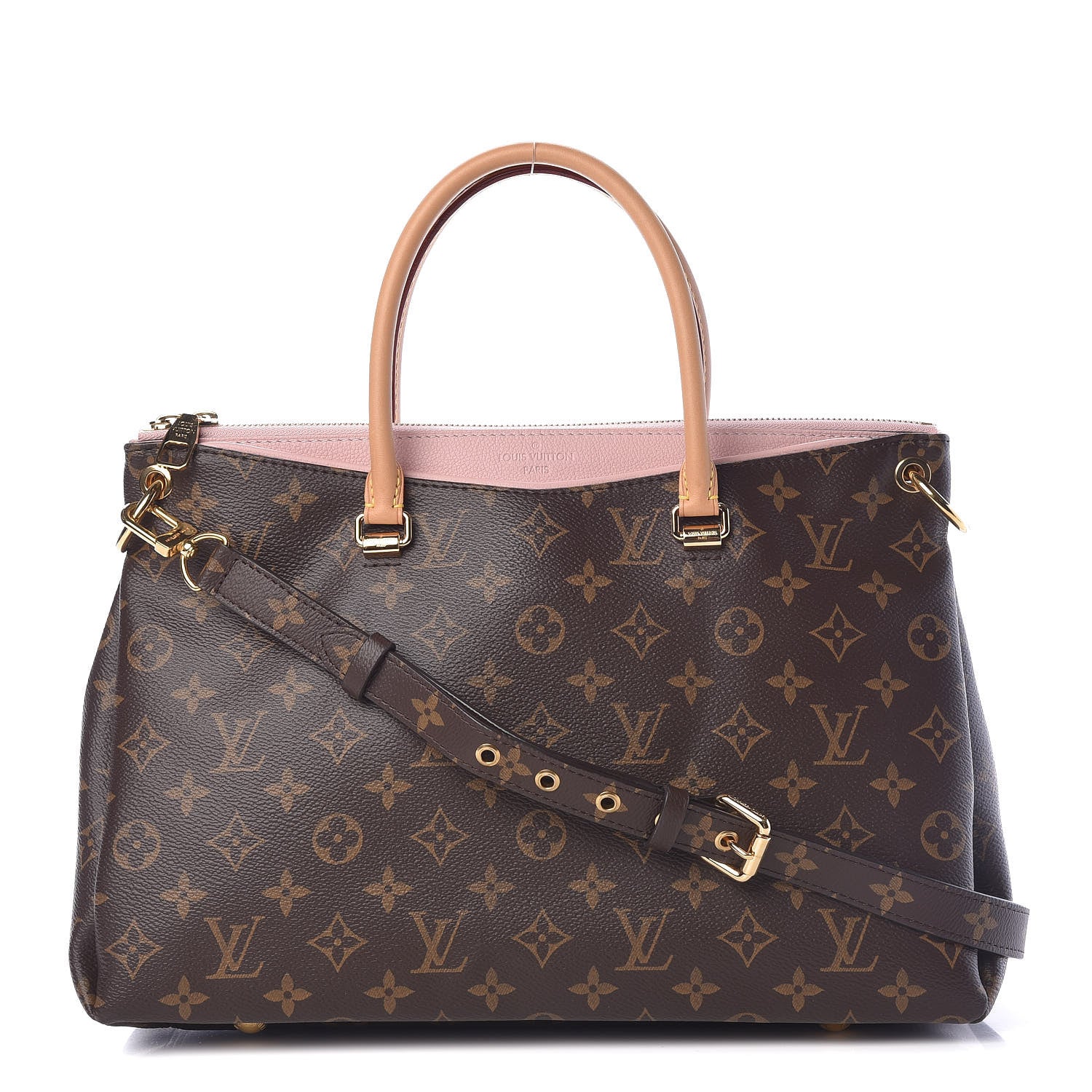 Louis Vuitton Monogram Pallas Rose Ballerine 1 of 10