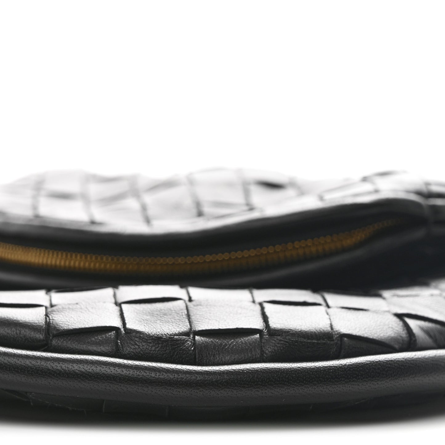 Nappa Intrecciato Small Gemelli Black