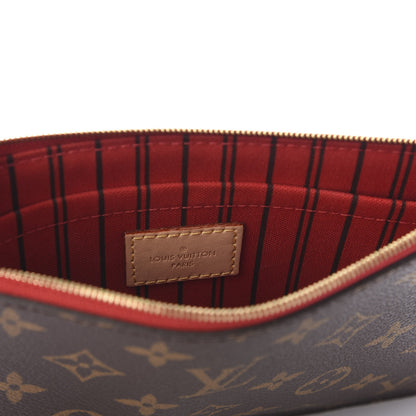 Louis Vuitton Monogram Neverfull MM GM Pochette Cherry 7 of 10