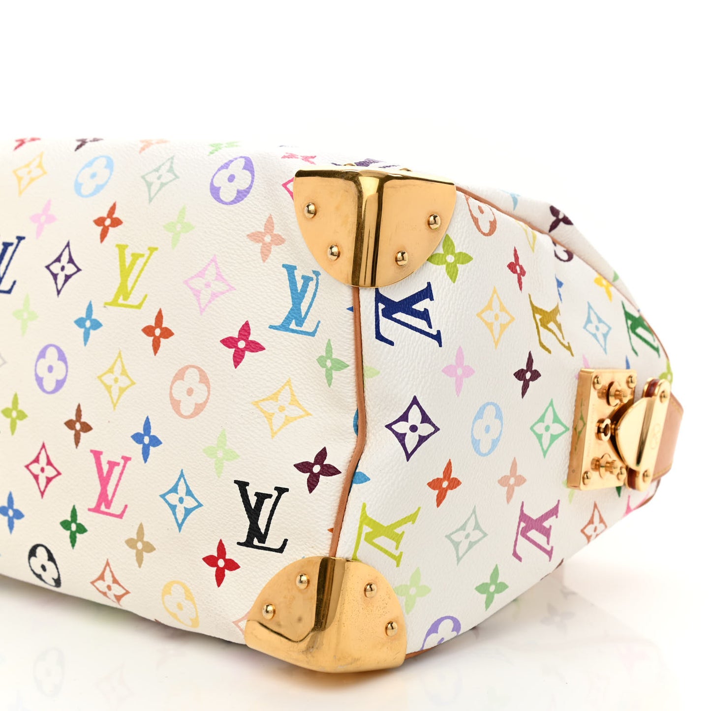 Monogram Multicolor Speedy 30 White